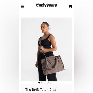 Thirty Years Drift Tote in Clay!!!